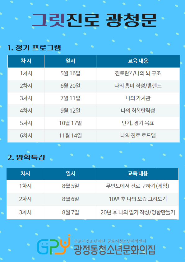 2026 그릿 진로 광청문